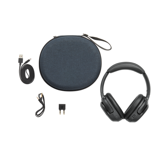 JBL Tour One - Black - Wireless over-ear noise cancelling headphones - Detailshot 1 image number null